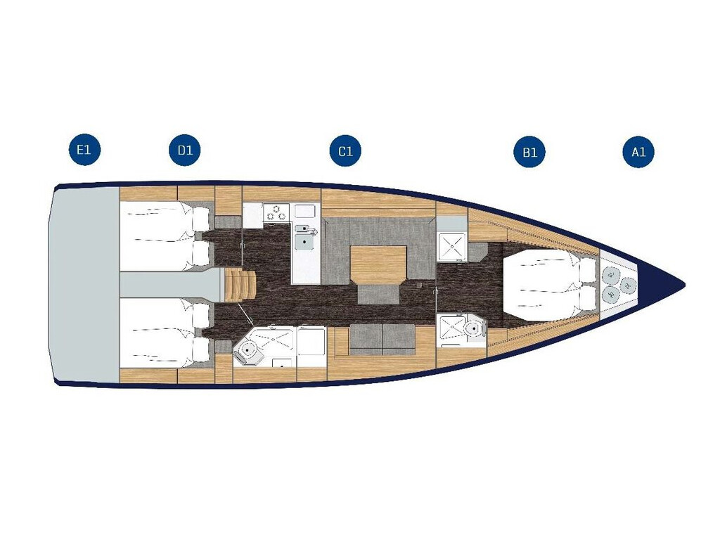 Bavaria C45 Efix