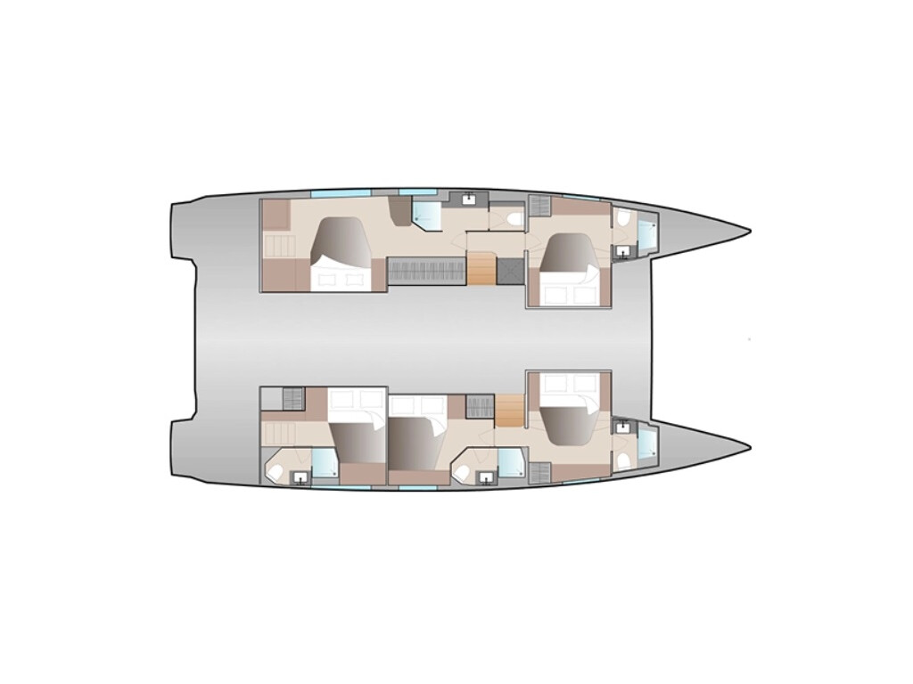 Fountaine Pajot Aura 51 Three Dee