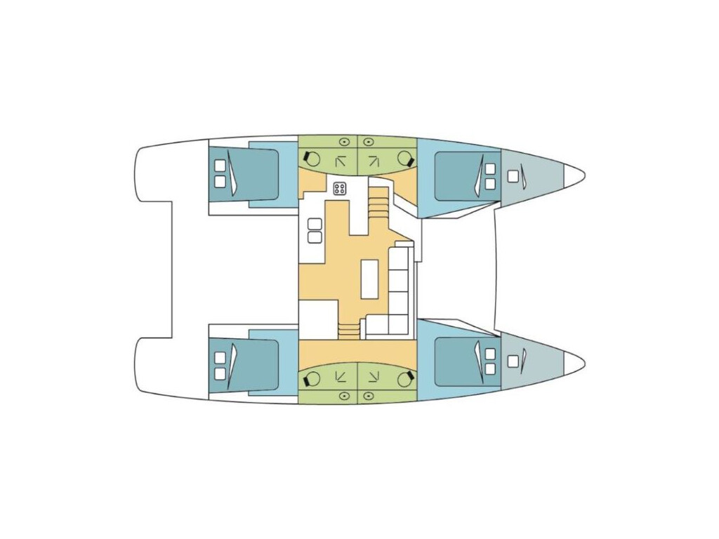 Fountaine Pajot Elba 45 SMART ELECTRIC PANSY