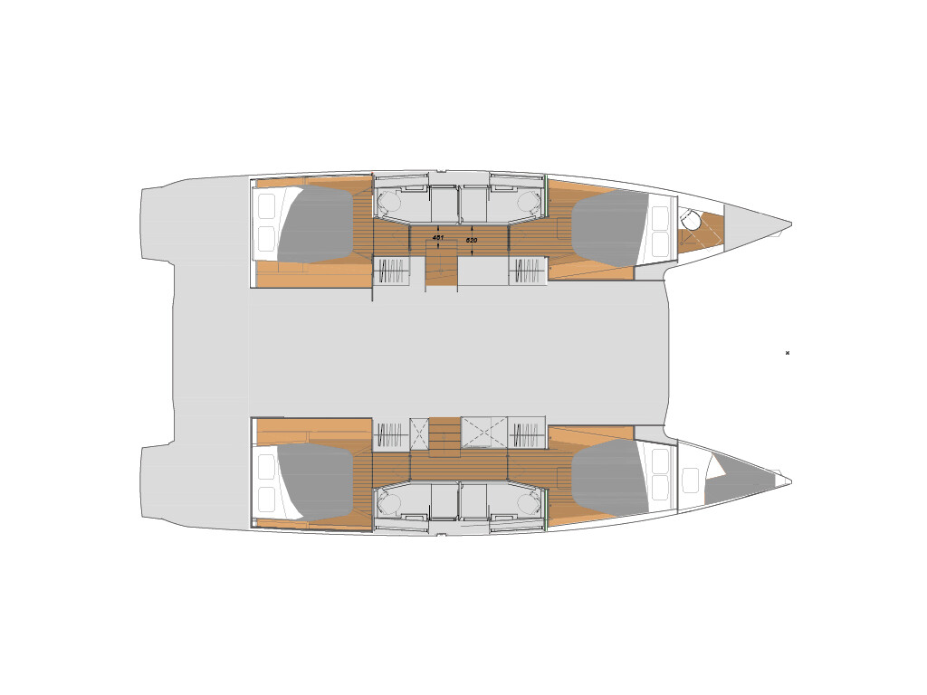 Fountaine Pajot Elba 45 Sun Office