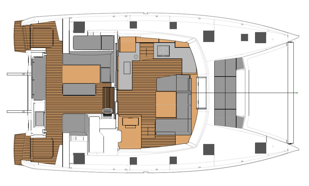 Fountaine Pajot Elba 45 Lazuli