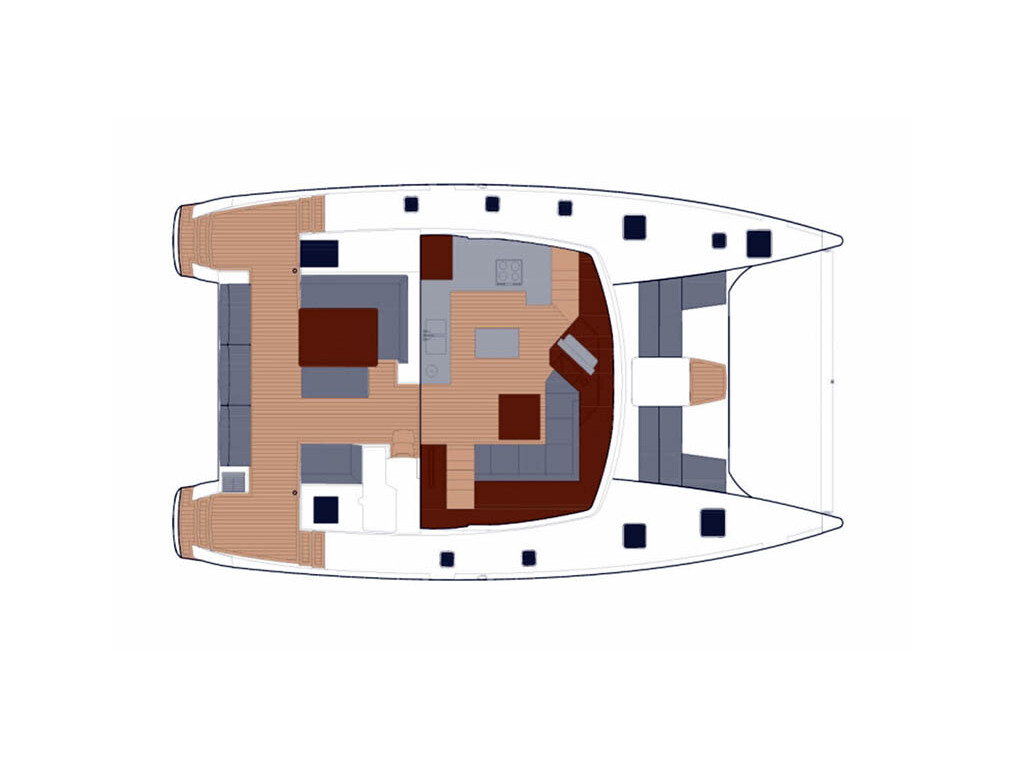 Fountaine Pajot Saba 50 Waterloo