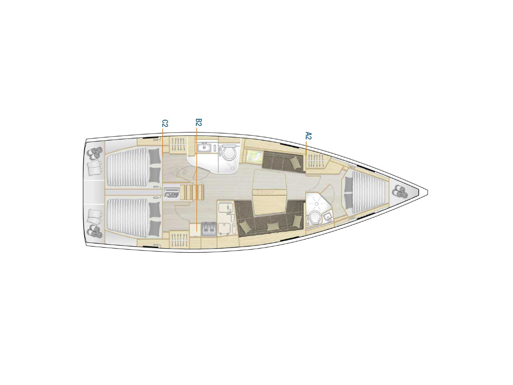 Hanse 418 Pollux