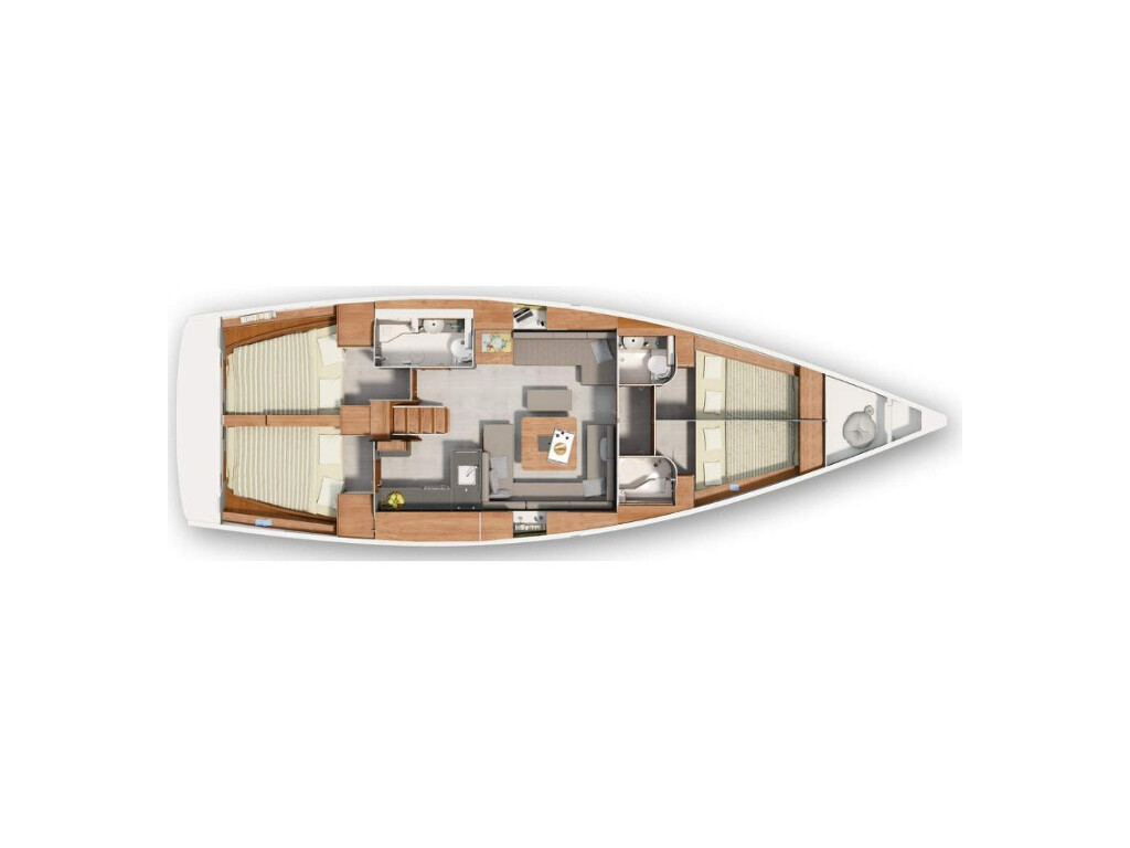 Hanse 455 Wind Rose