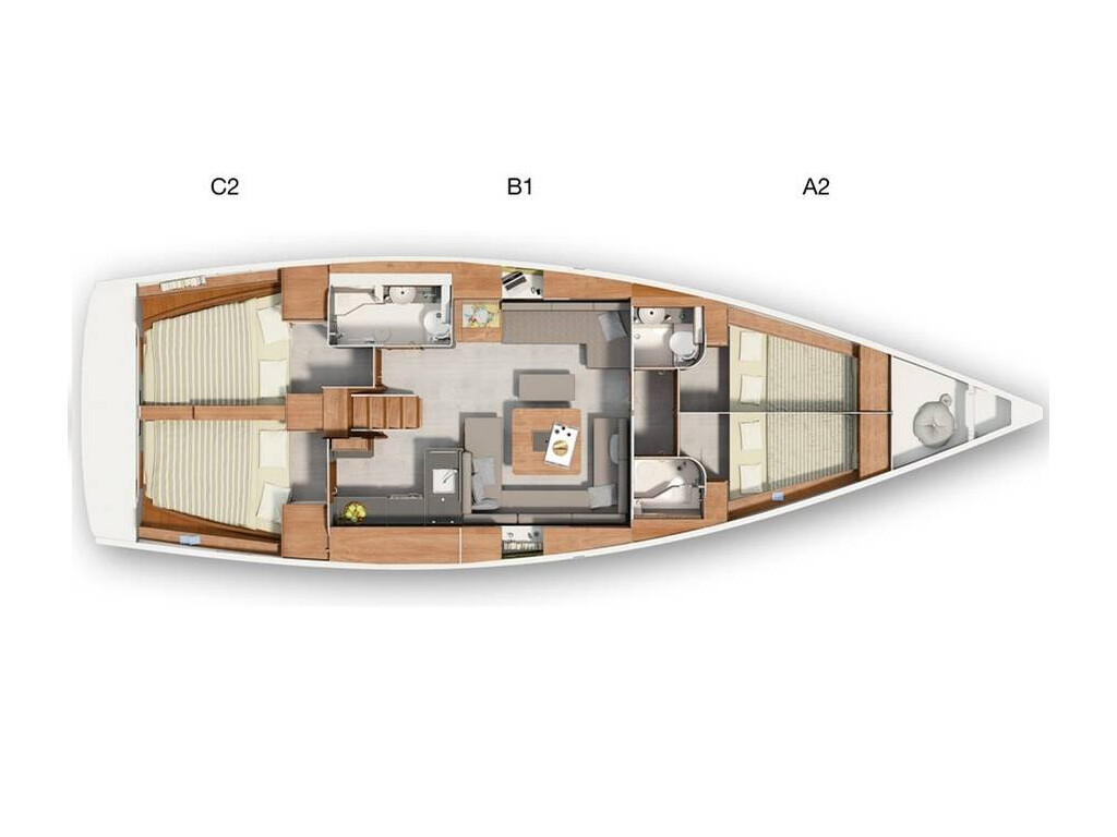 Hanse 455 Maja