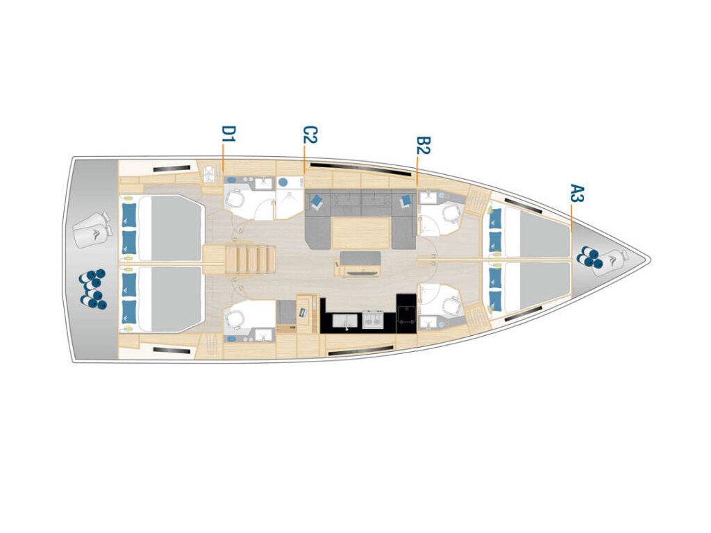 Hanse 460 Atmosphere