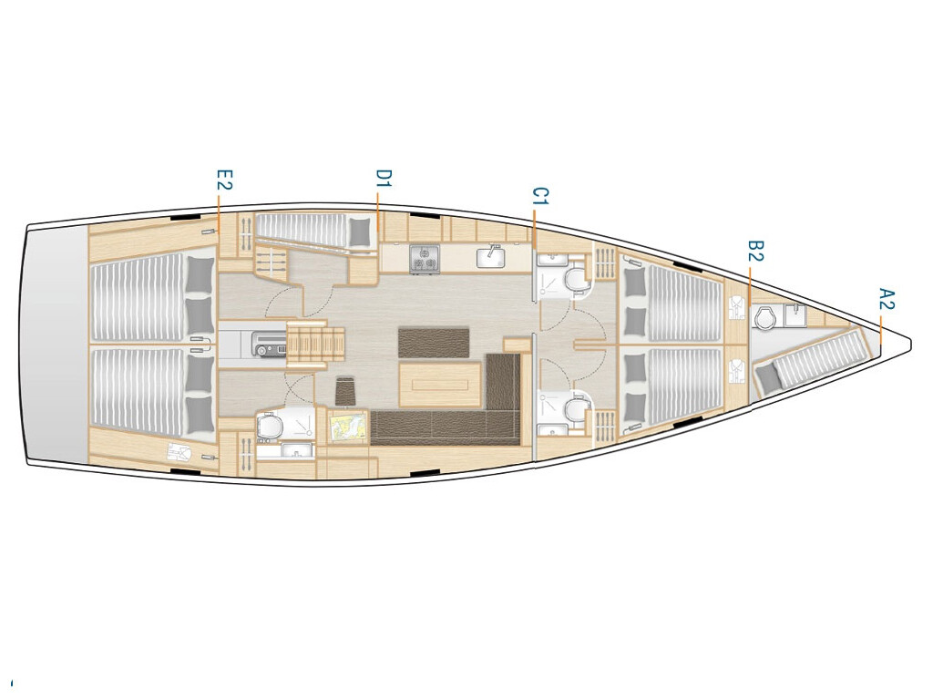 Hanse 508 Cosmopolitan