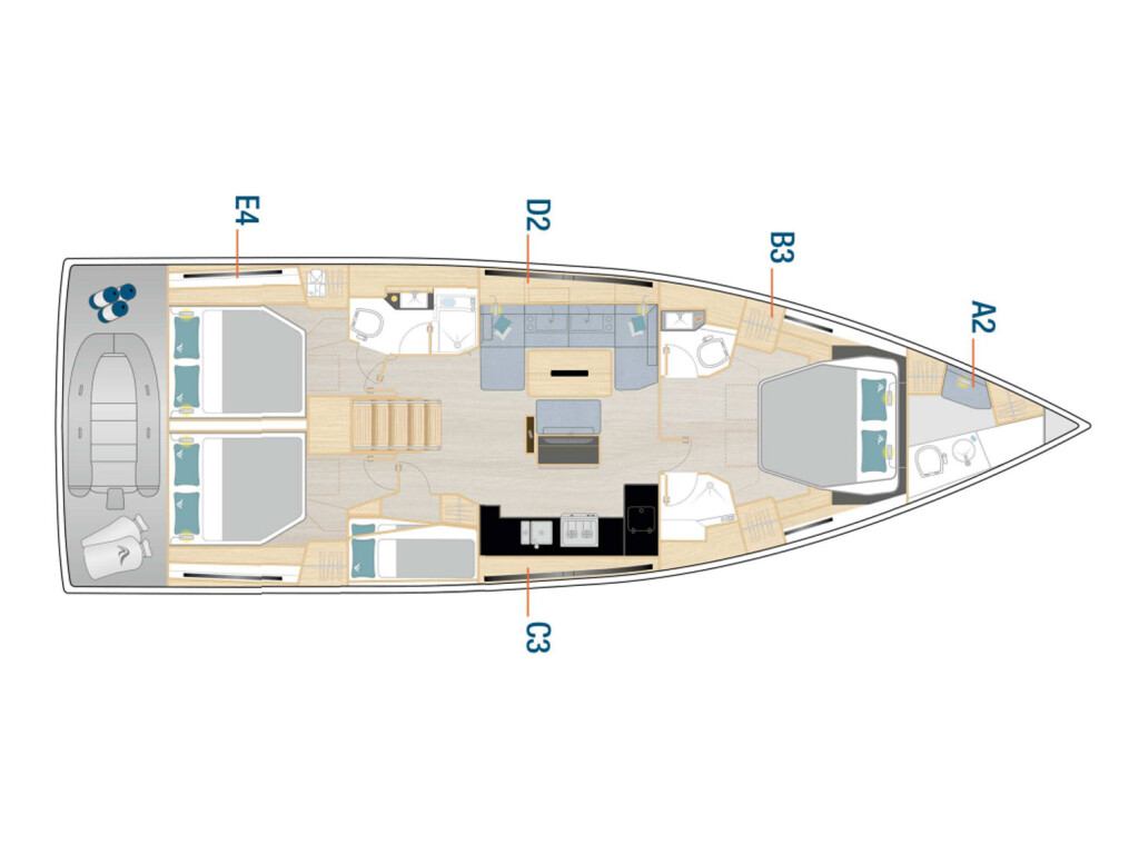 Hanse 510 Alma - OW