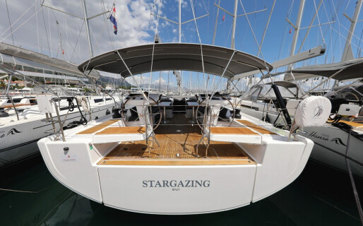 Hanse 548, Stargazing