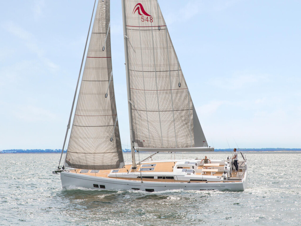 Hanse 548, Playa