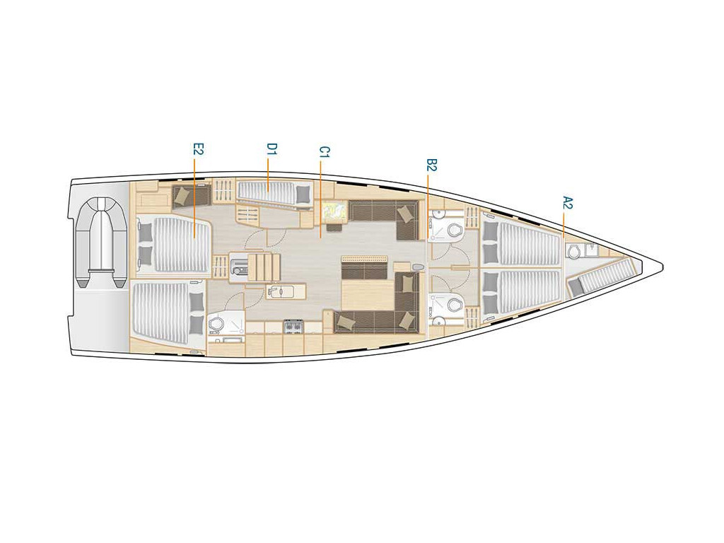 Hanse 548 Adele