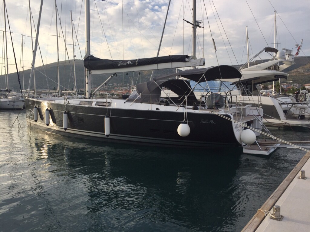 Hanse 575, Vidar