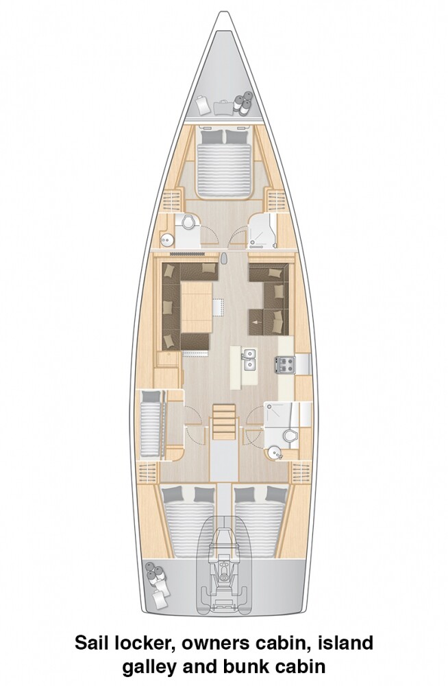 Hanse 588 Amadea