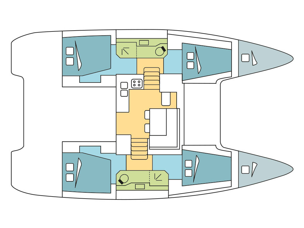 Lagoon 40 Sail Castor