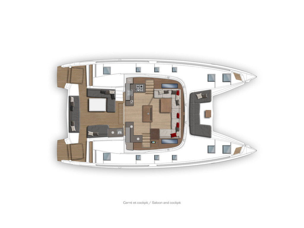 Lagoon 50 Twin Joy - CREWED