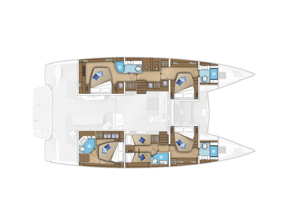 Lagoon 55 Tri-Wing