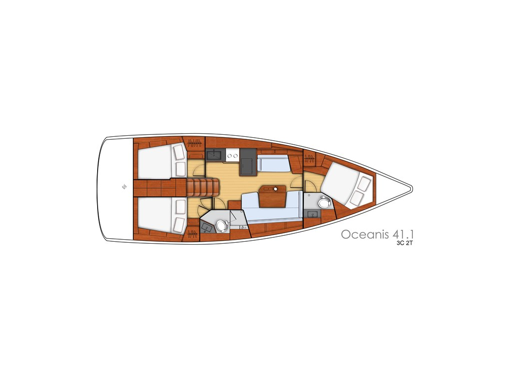 Oceanis 41.1 Elena