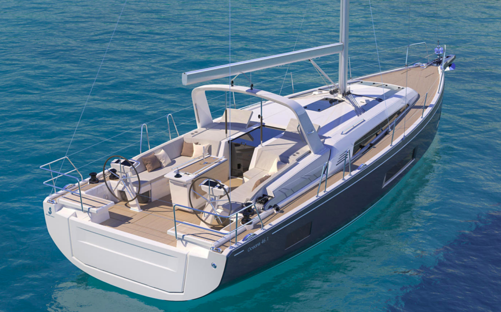 Oceanis 46.1, Ostria