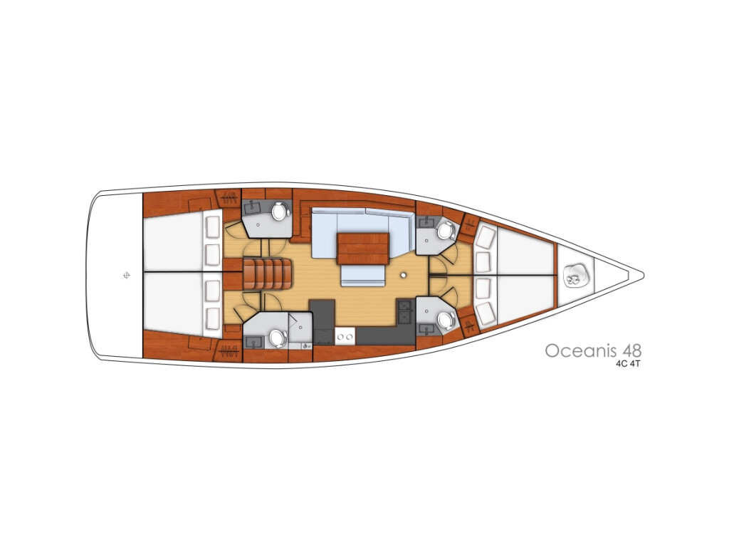 Oceanis 48 Flou