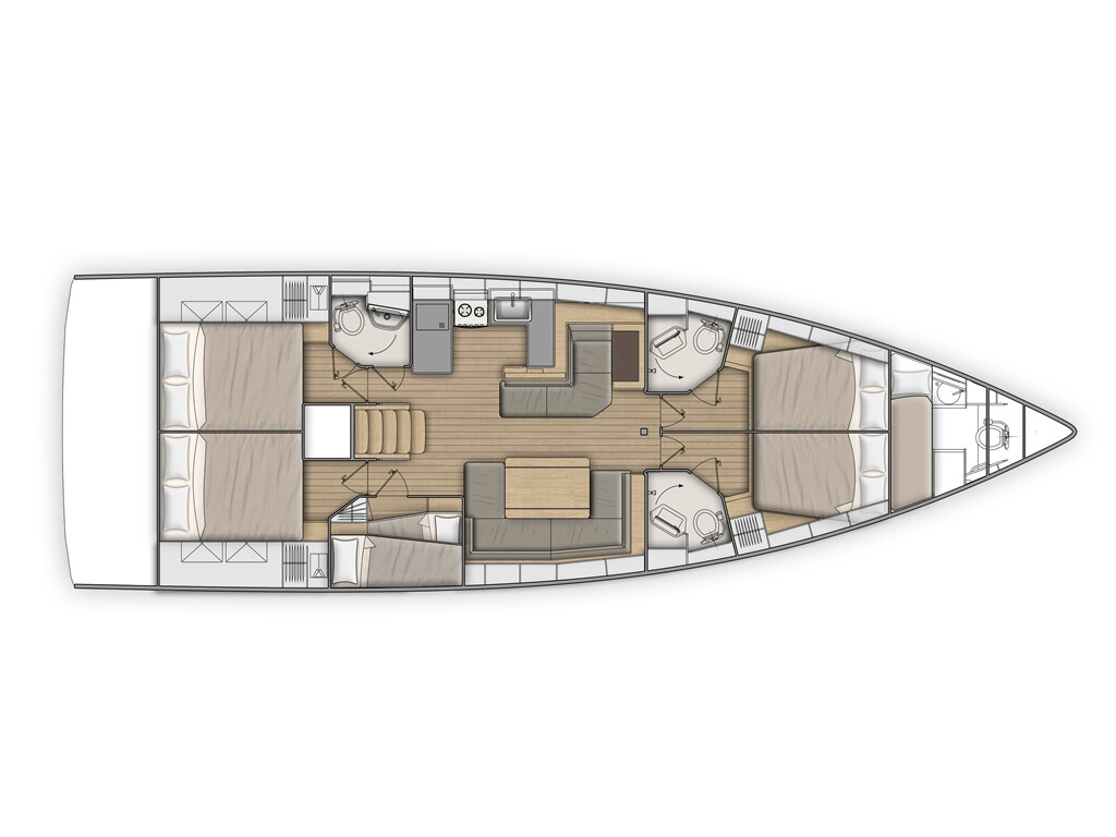 Oceanis 51.1 Kos 51.1