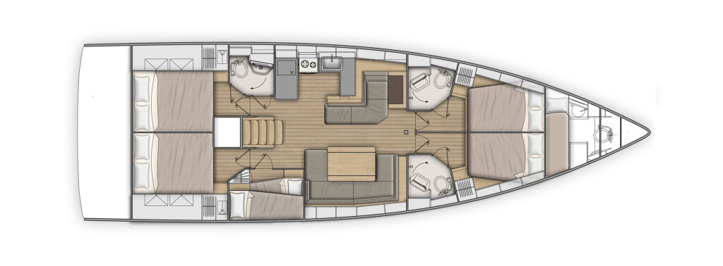 Oceanis 51.1 First Heartbeat