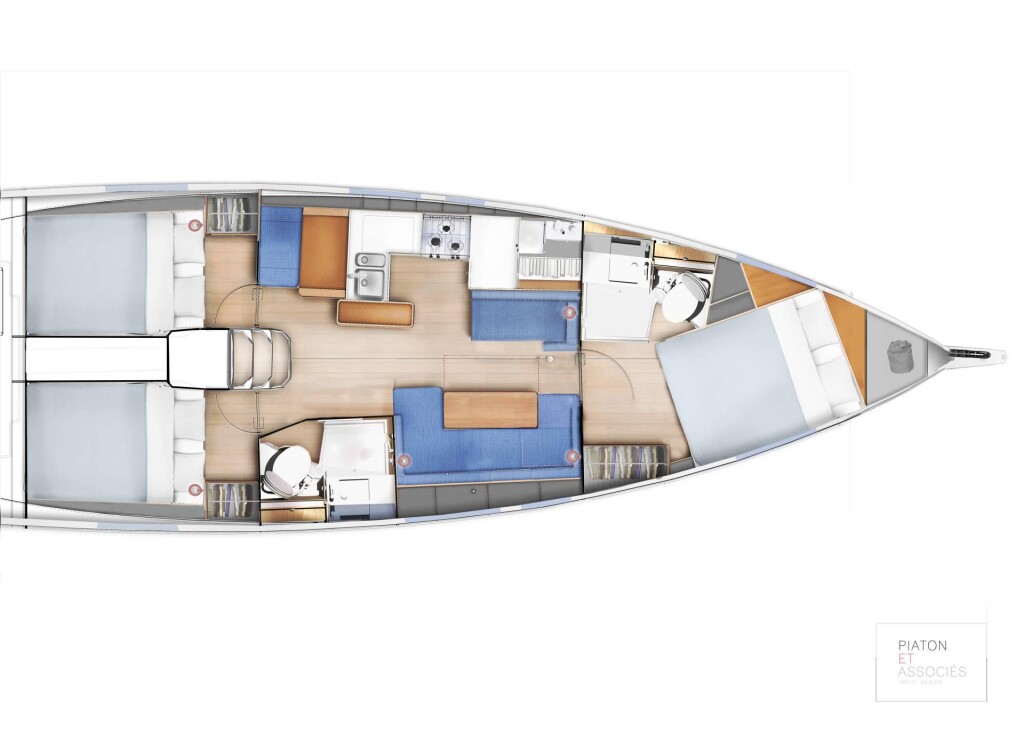 Sun Odyssey 410 Night Flower