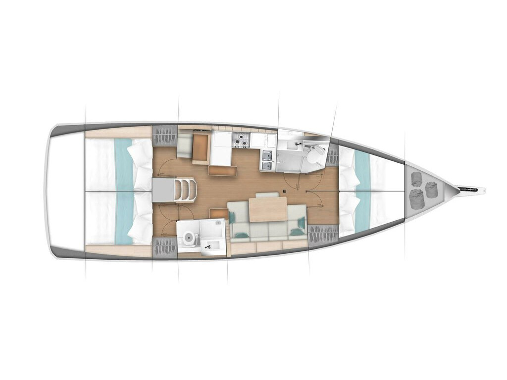 Sun Odyssey 440 Skat