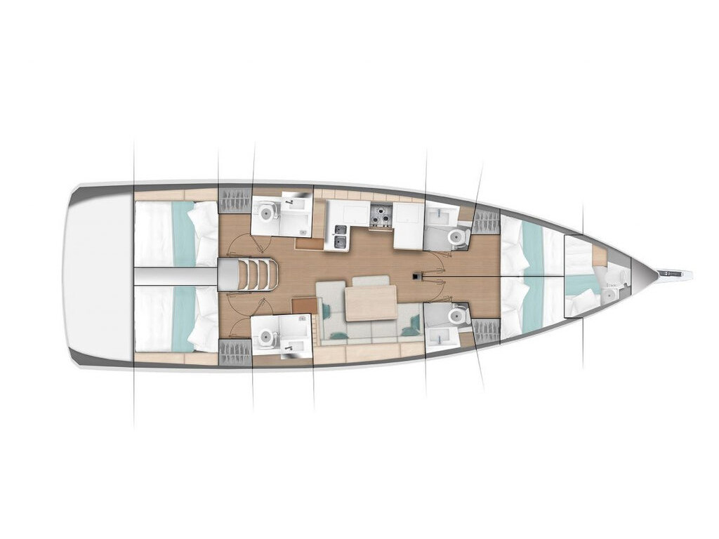 Sun Odyssey 490 Lady Flora 2