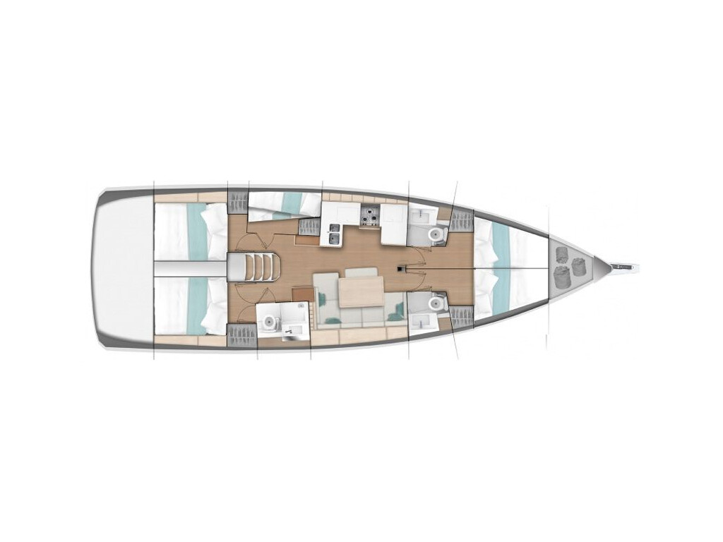 Sun Odyssey 490 Avra